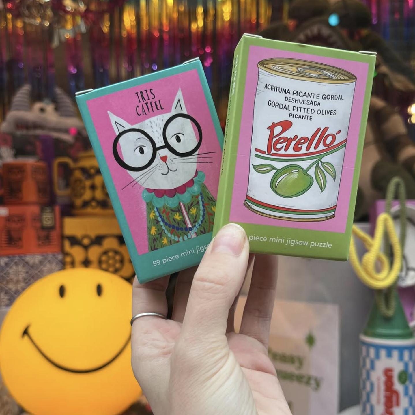 Olives - 99 Piece Mini Jigsaw Puzzle – luxury stationery – Katie Leamon