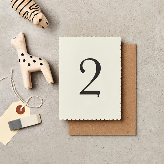 2 Year Old Birthday Card