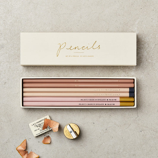 Assorted Box of 6 Pencils - Set 4