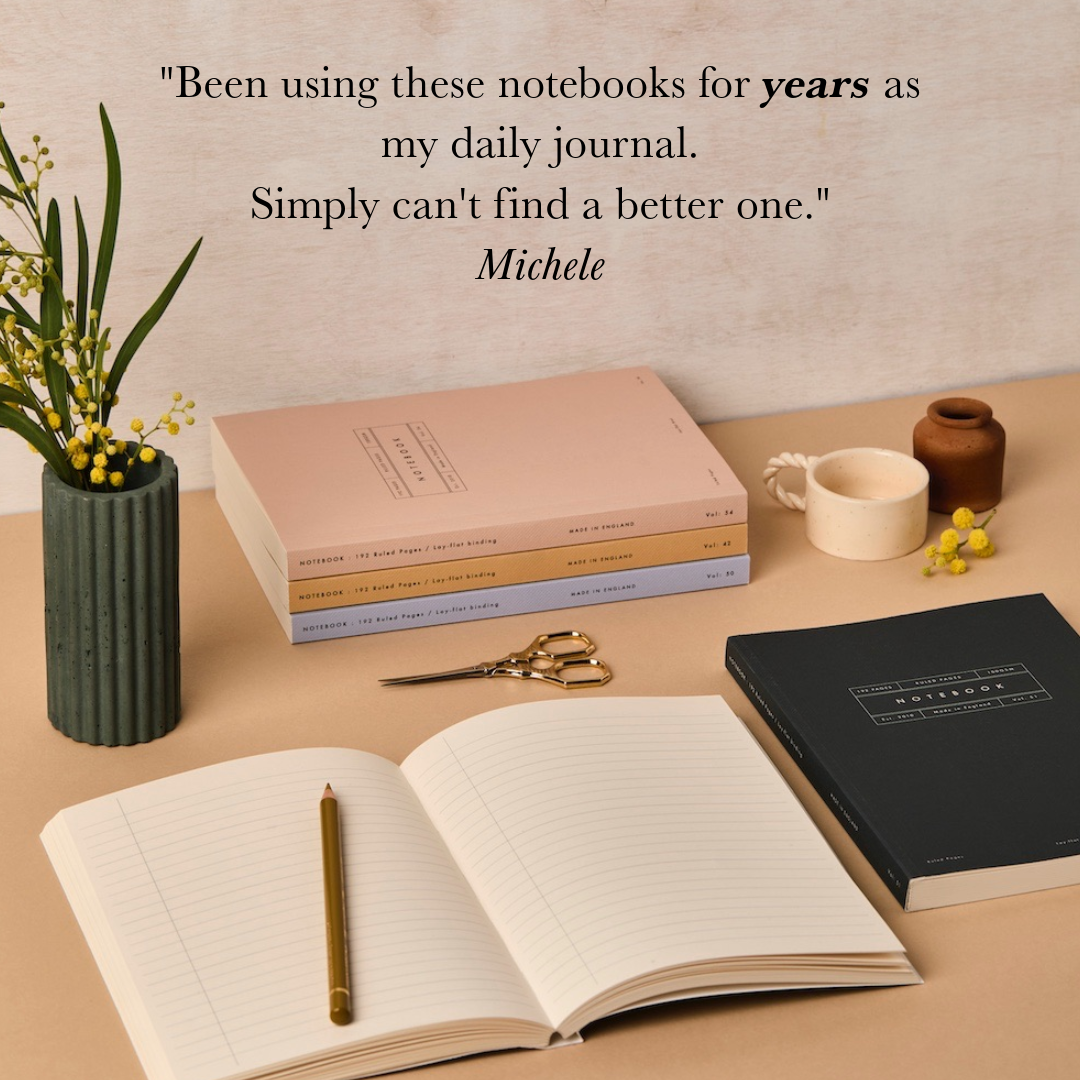 Vol 51: Ruled Hunter Green Flat Lay Notebook