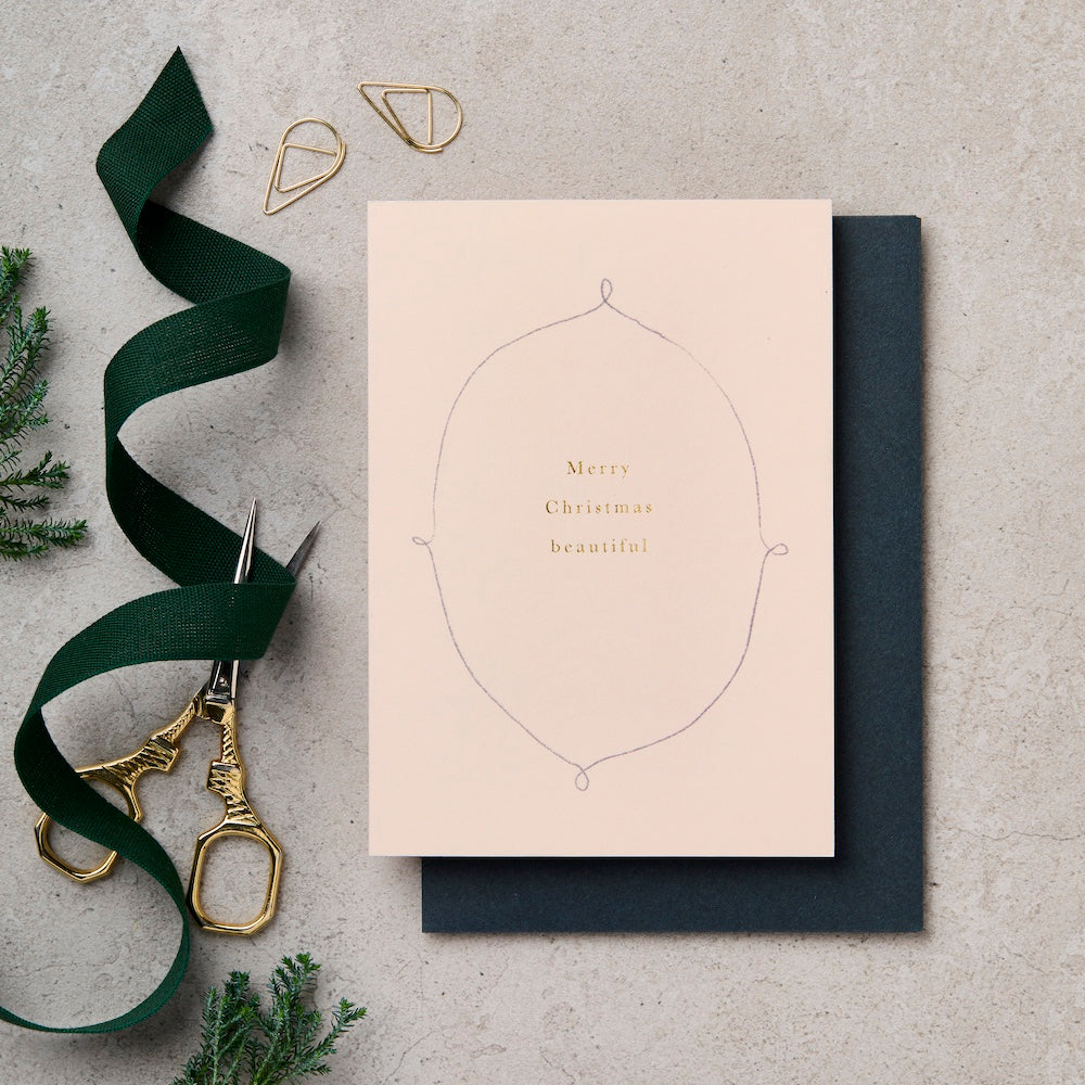 Merry Christmas Beautiful Card