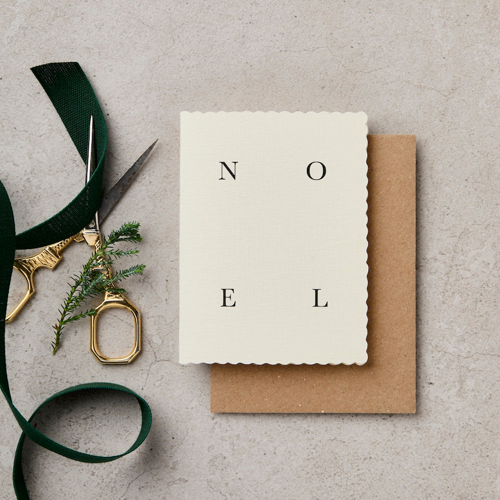 A7 NOEL Mini Christmas Card