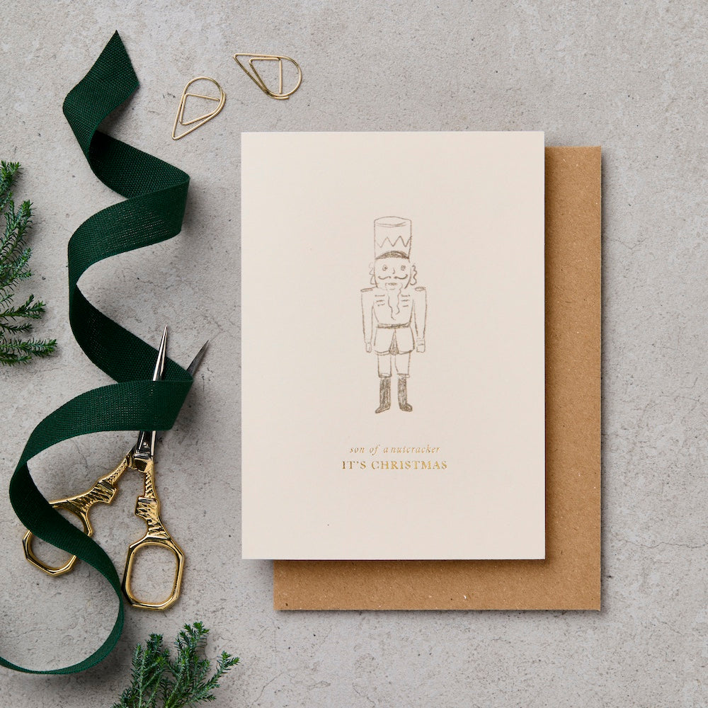 Box Set of 8 Son of a Nutcracker Christmas Cards