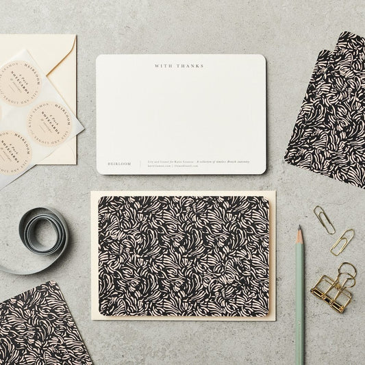 6pk Hidden Zebra Notecards