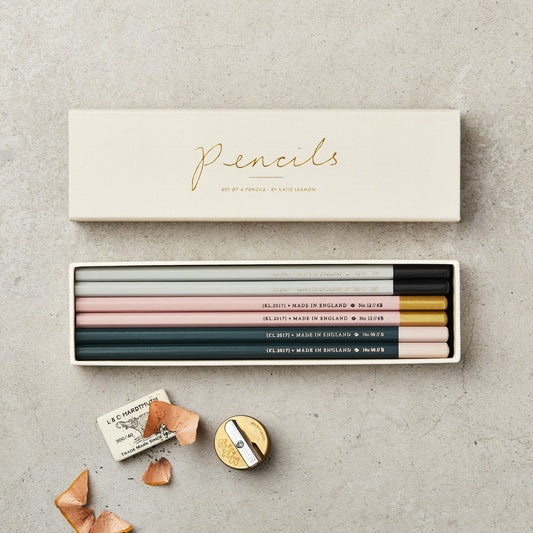 Assorted Box of 6 Pencils - Set 3