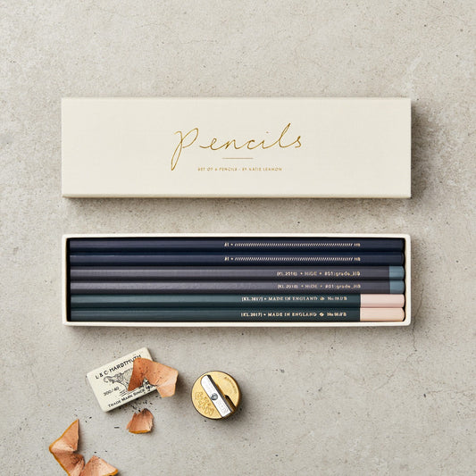 Assorted Box of 6 Pencils - Set 5