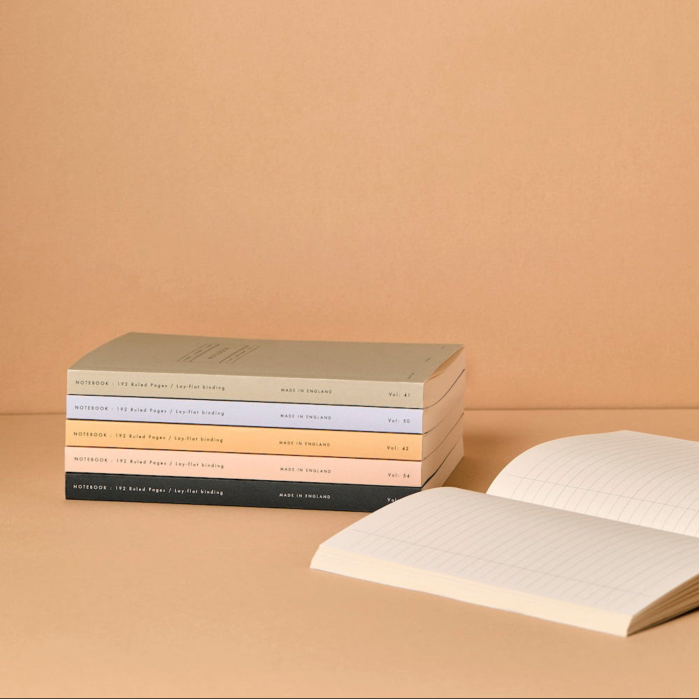 katie leamon ruled lay flat fountain pen friendly notebooks