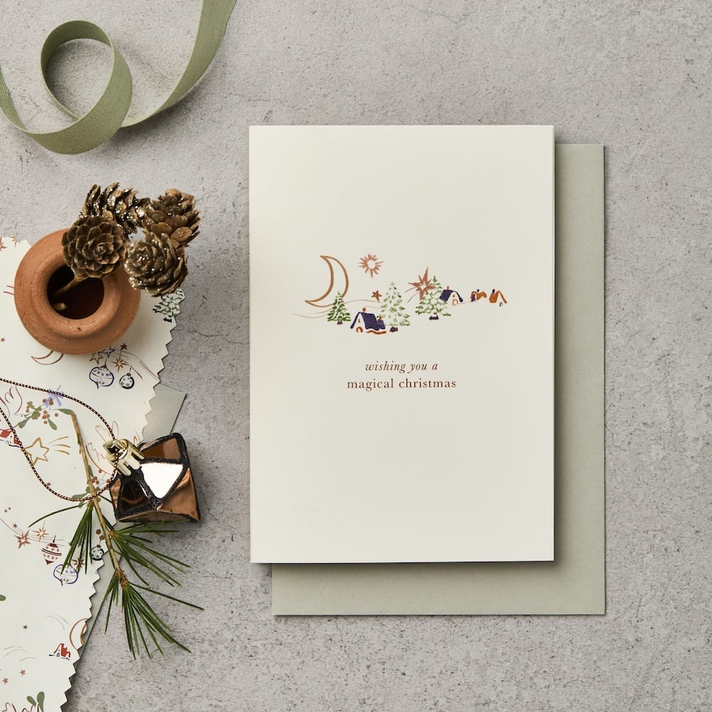 Box Set of 8 L&L Magical Christmas Cards