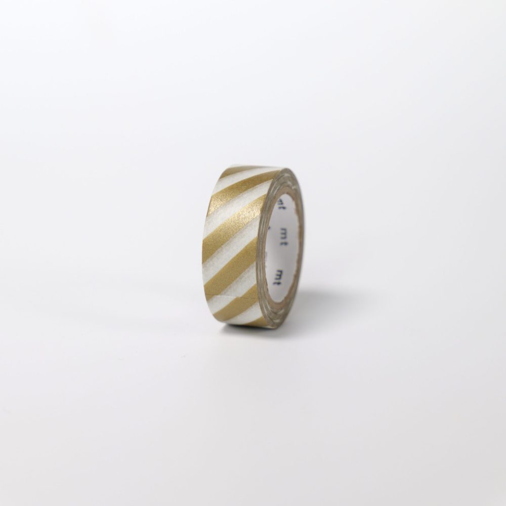 Stripe Gold 2 Washi Tape