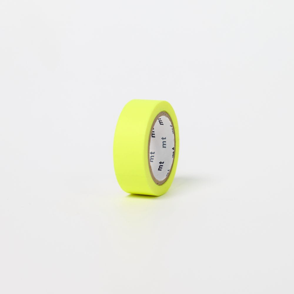 mt 1P basic - shocking yellow washi tape