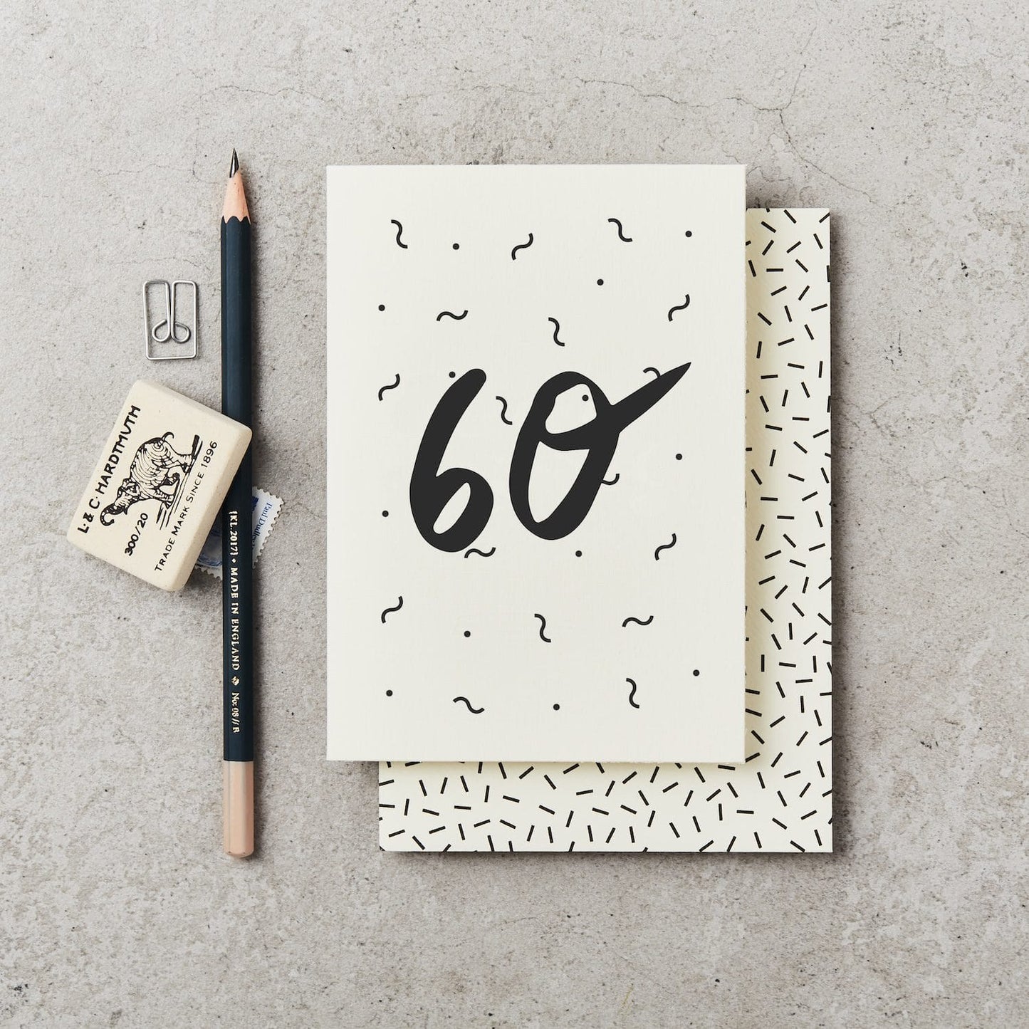 60th Birthday Card