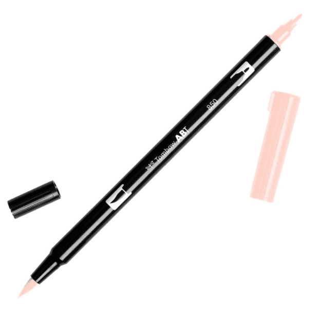 Tombow Light Apricot Dual Brush Pen