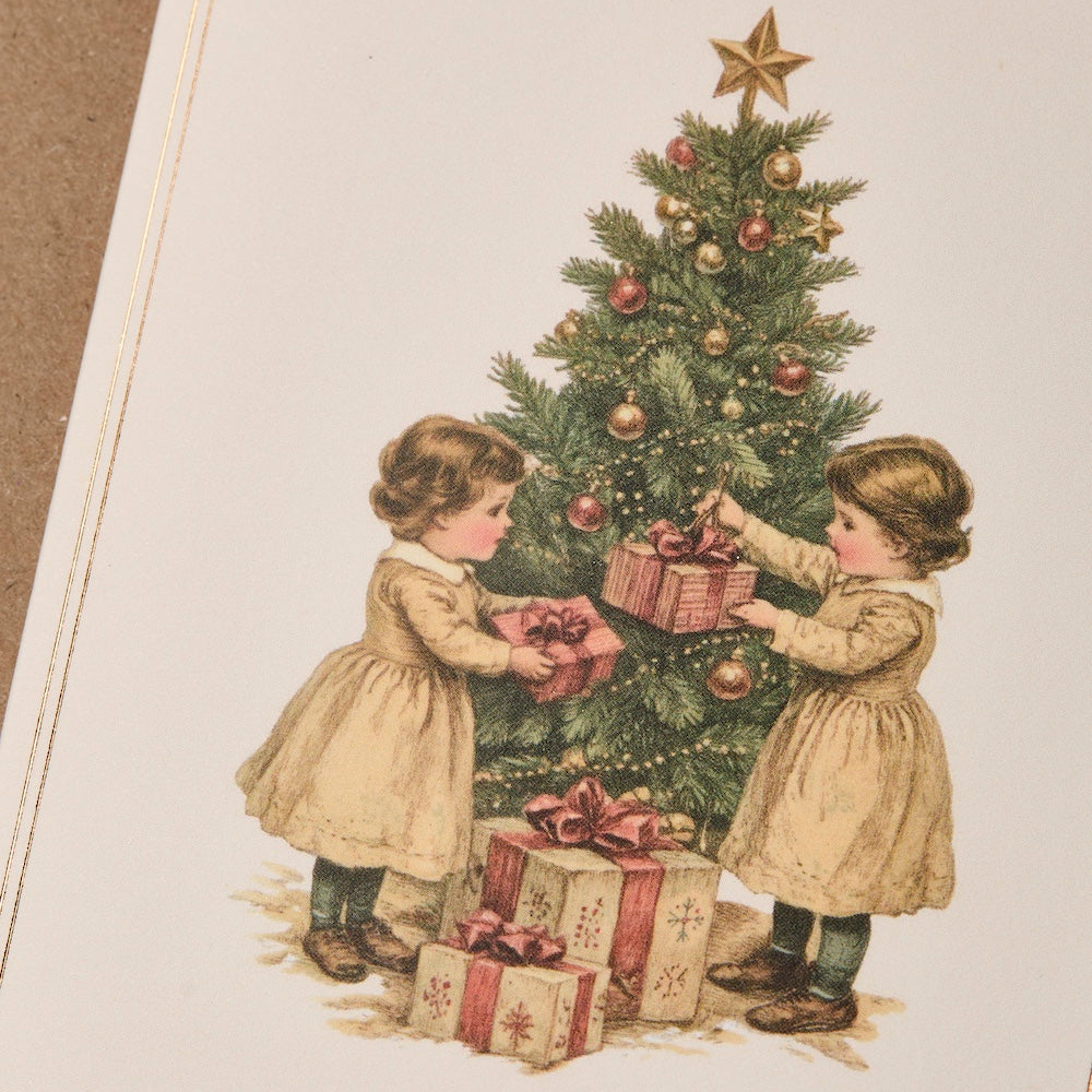 Vintage Tree Christmas Card