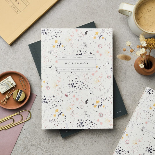Vol 47: Ruled Love Letter Flat Lay Notebook