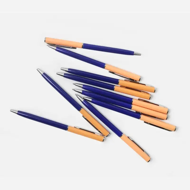 Papier Tigre Ballpoint Cobalt & Salmon