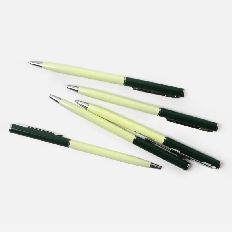 Papier Tigre Ballpoint Pen Green & Yellow