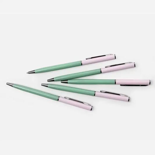 Papier Tigre Ballpoint Soft Pink & Green