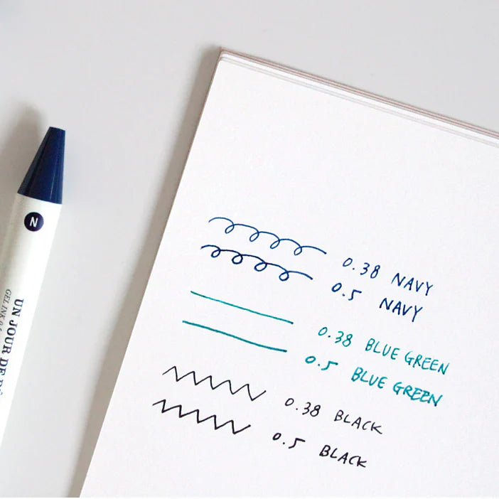 Iconic Mild Gel Pen 0.38 - Navy – gel pen – Katie Leamon