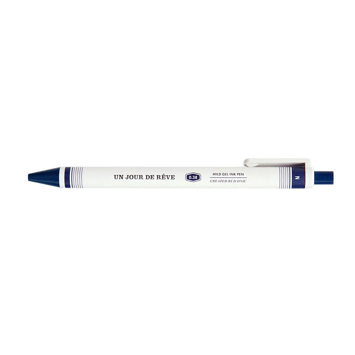 Iconic Mild Gel Pen 0.38 - Navy – gel pen – Katie Leamon