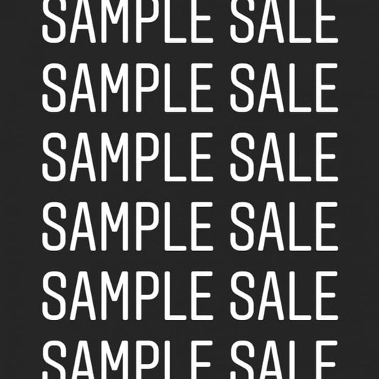 SAMPLE SALE