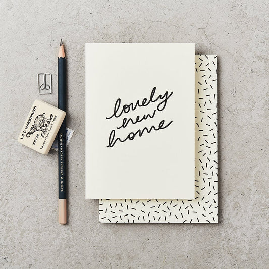 Katie Leamon Lovely New Home card