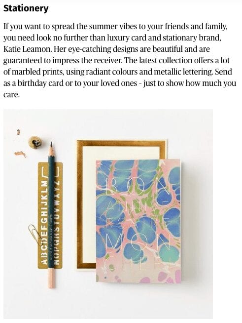 Feature: London Evening Standard