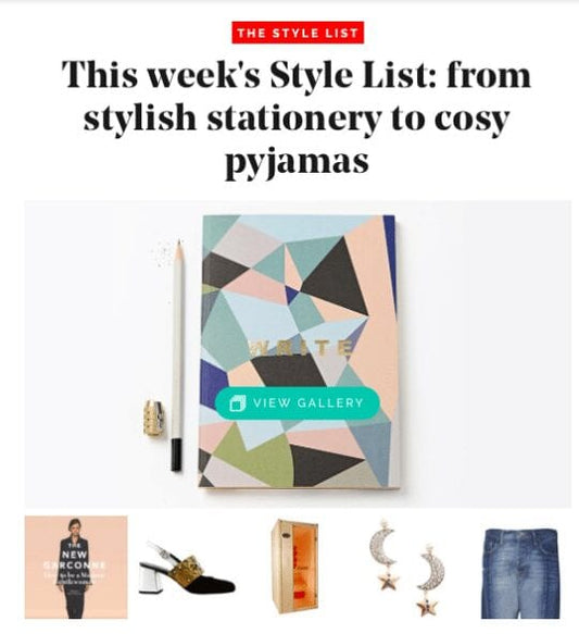 Cool Vibes: KIN Notebook featured in Stylist Magazine’s Style List