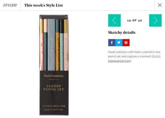 Katie Leamon featured in this weeks Style List!