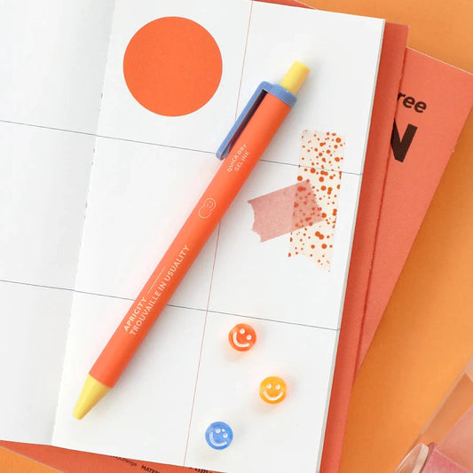 Iconic Bubbly Gel Pen - Tangerine