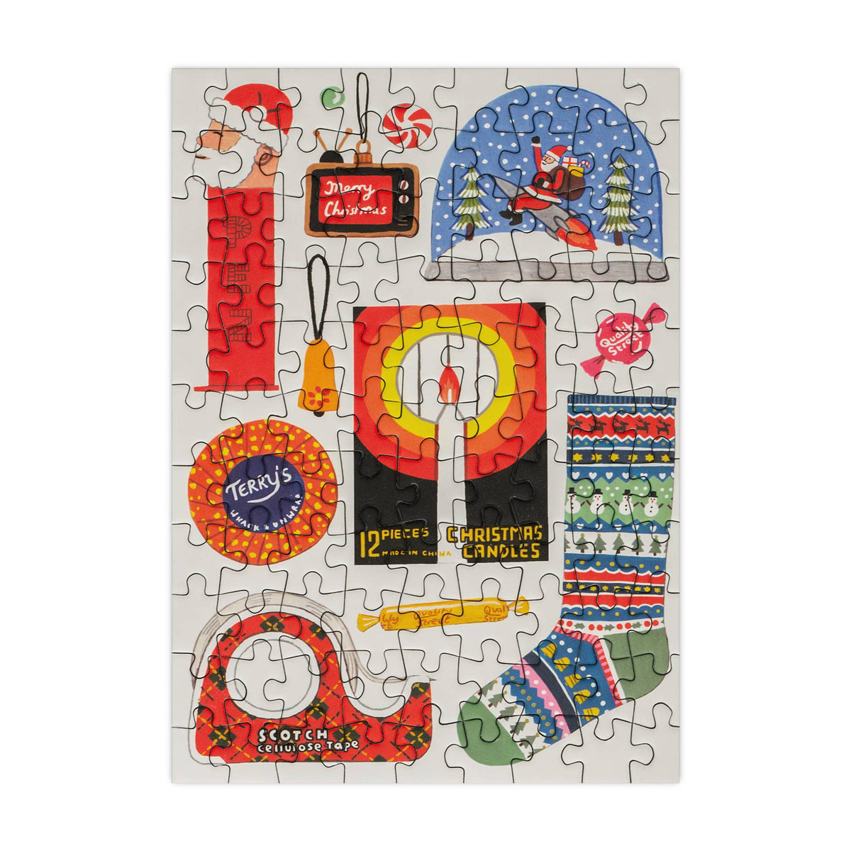 Christmas - 99 Piece Mini Jigsaw Puzzle