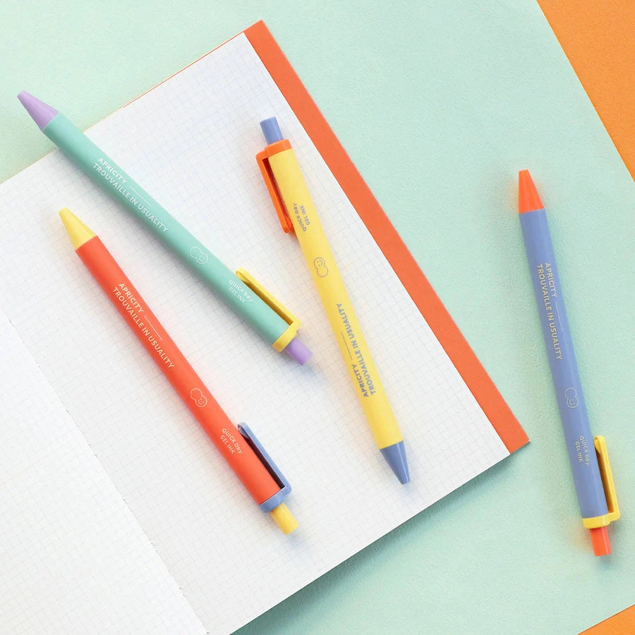 Iconic Bubbly Gel Pen - Tangerine