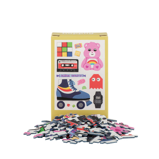 Retro 80's - 99 Piece Mini Jigsaw Puzzle