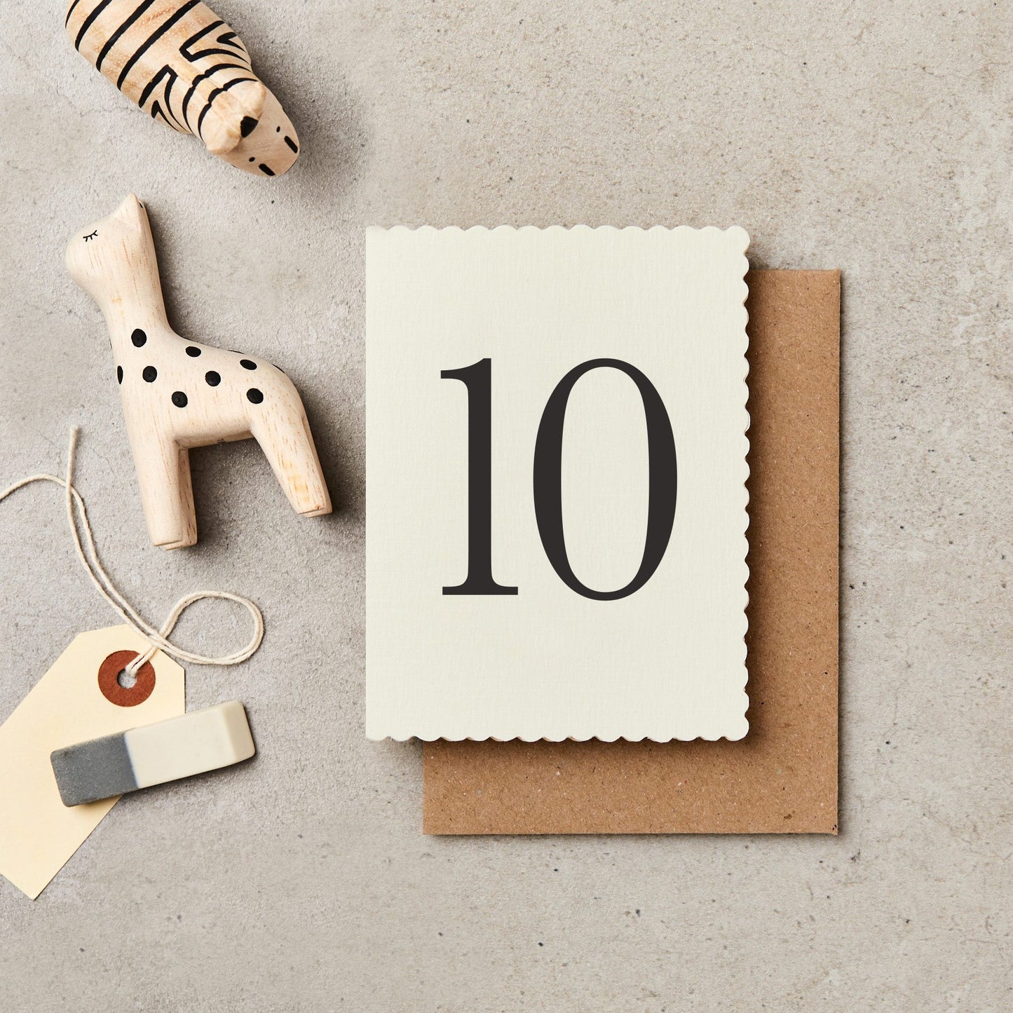 10 Year Old Birthday Card