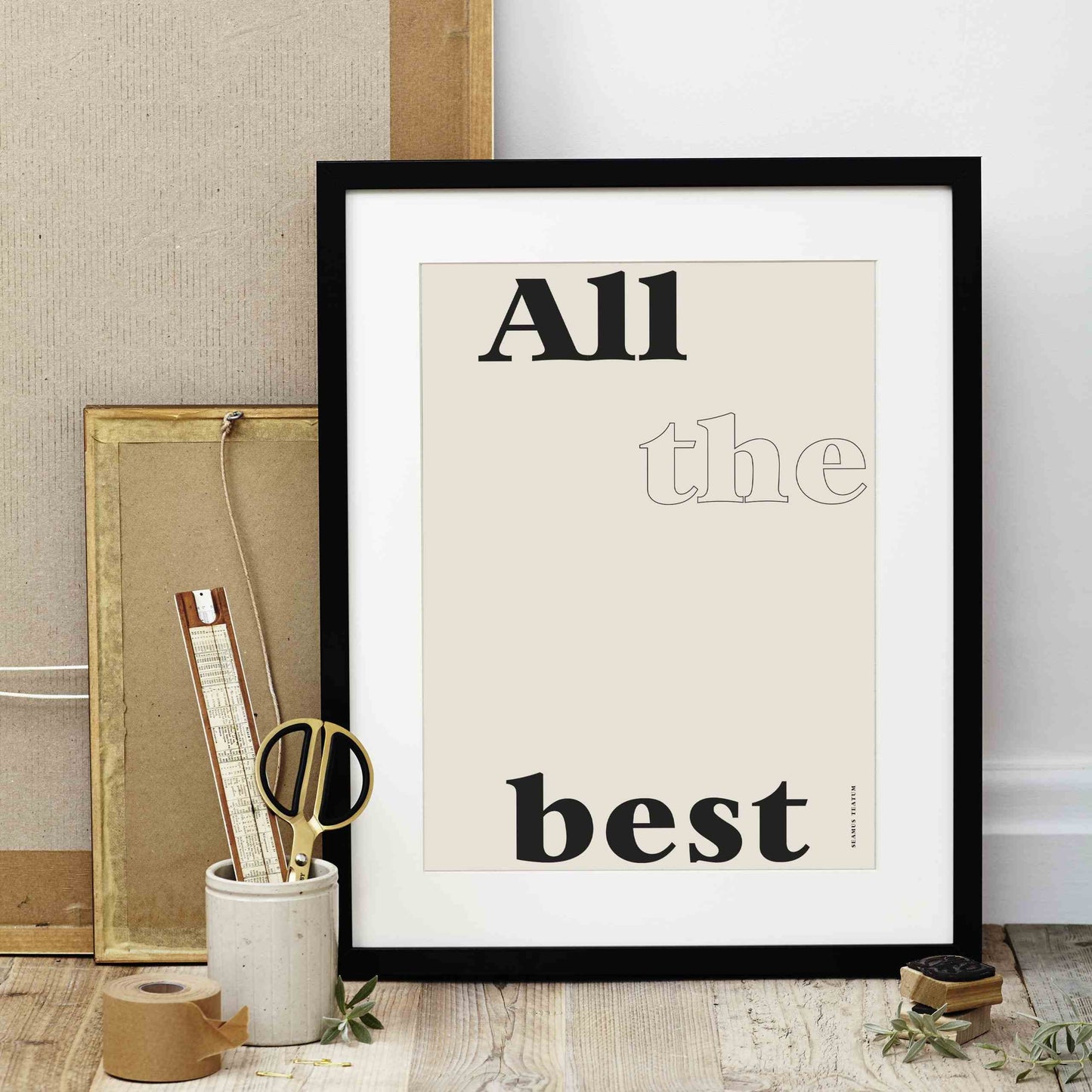 Limited Edition All The Best Charity Art Print