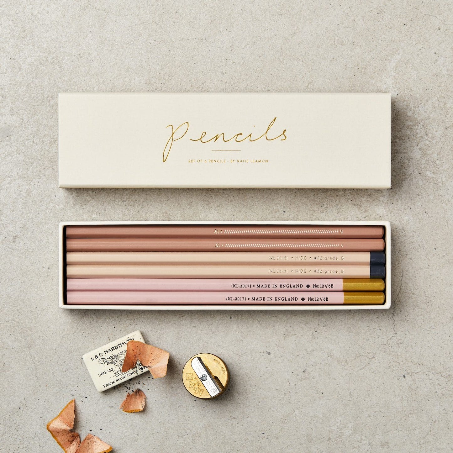 Assorted Box of 6 Pencils - Set 4