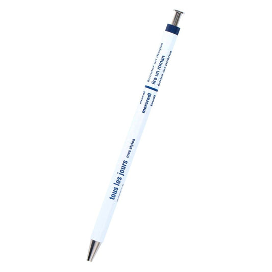 Mark'Style Ballpoint Pens in White