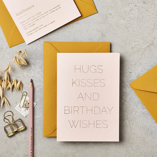 Hugs & Kisses Mignon Card