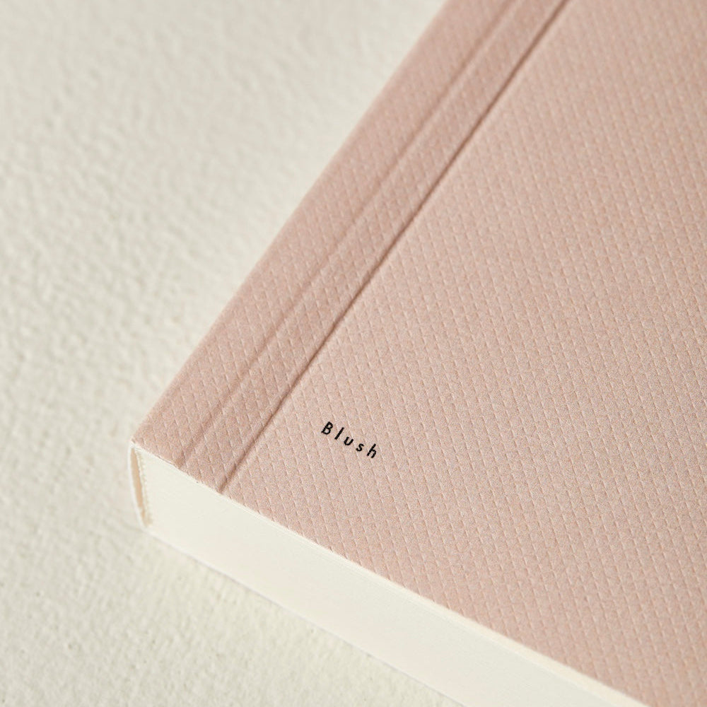 katie leamon blush 300 blank page notebook