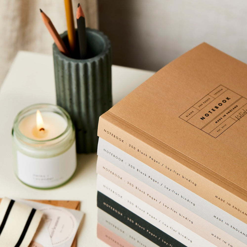 Katie Leamon the best 300 blank page lay flat notebooks