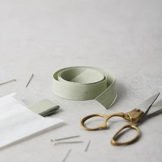 Sage Cotton Ribbon