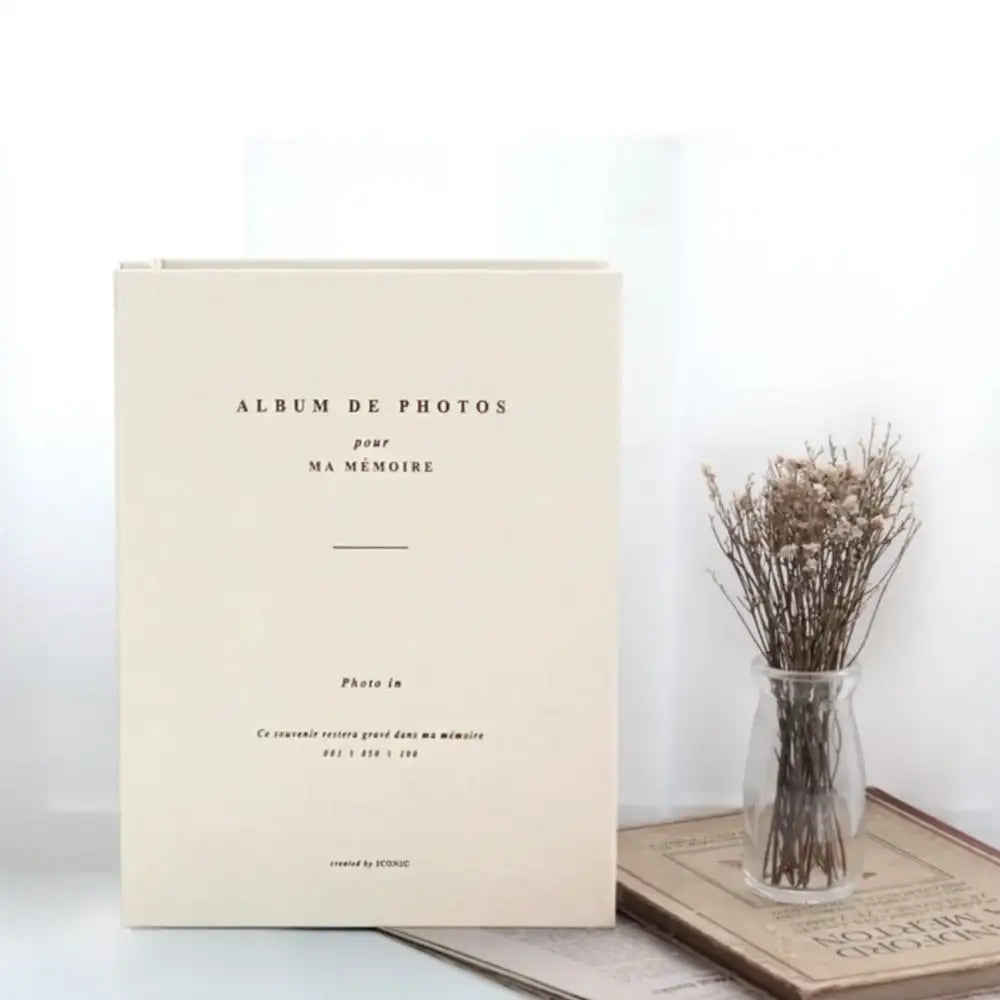 Iconic 4 x 6" Photo Album in Mustard Yellow