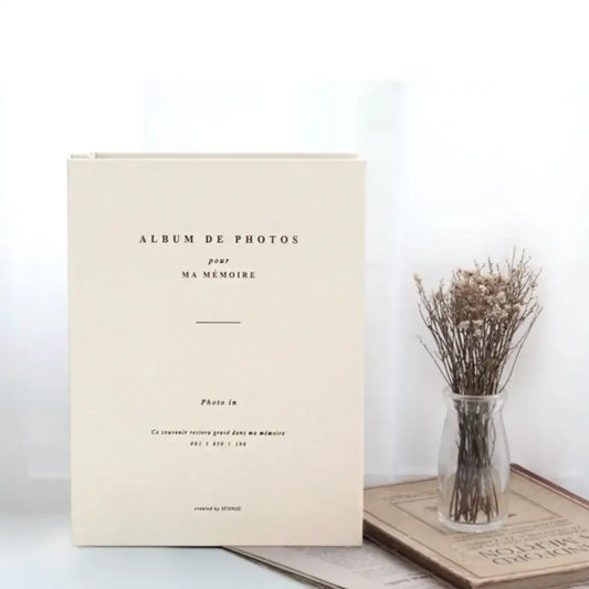 Iconic 4 x 6" Photo Album in Mustard Yellow