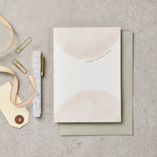 Happy Birthday Lovely Card