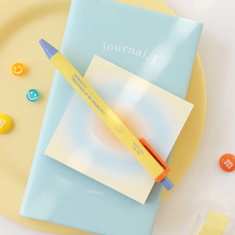 Iconic Bubbly Gel Pen - Cream Yellow