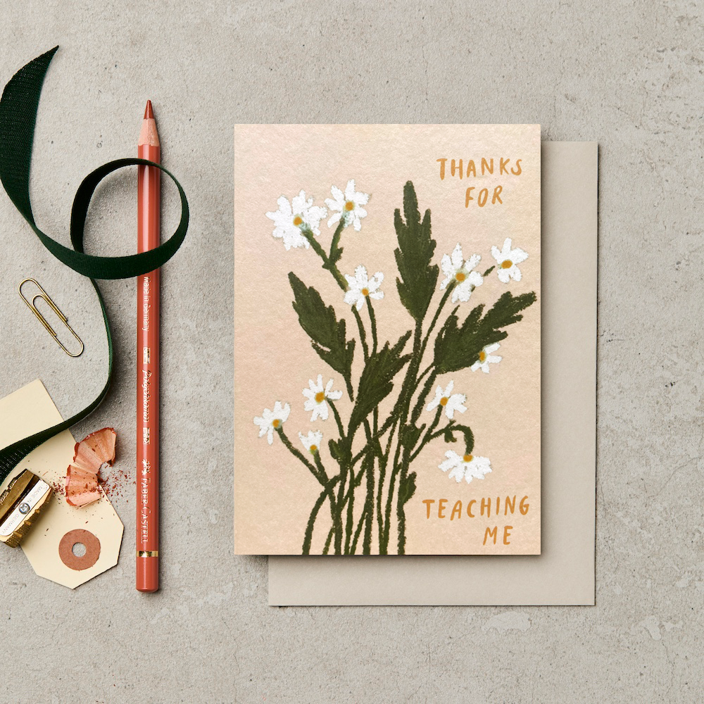 Katie leamon thanks for teaching me card