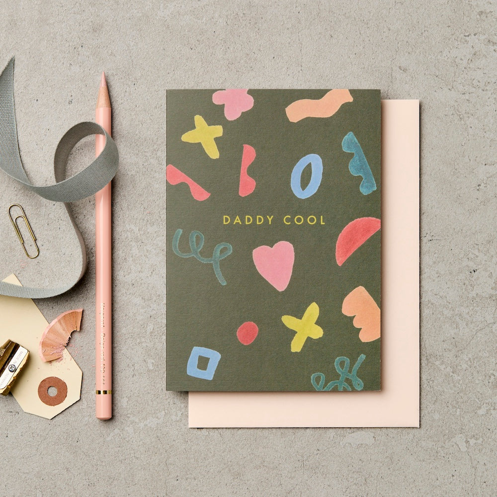 Daddy Cool Card – father's day card – Katie Leamon