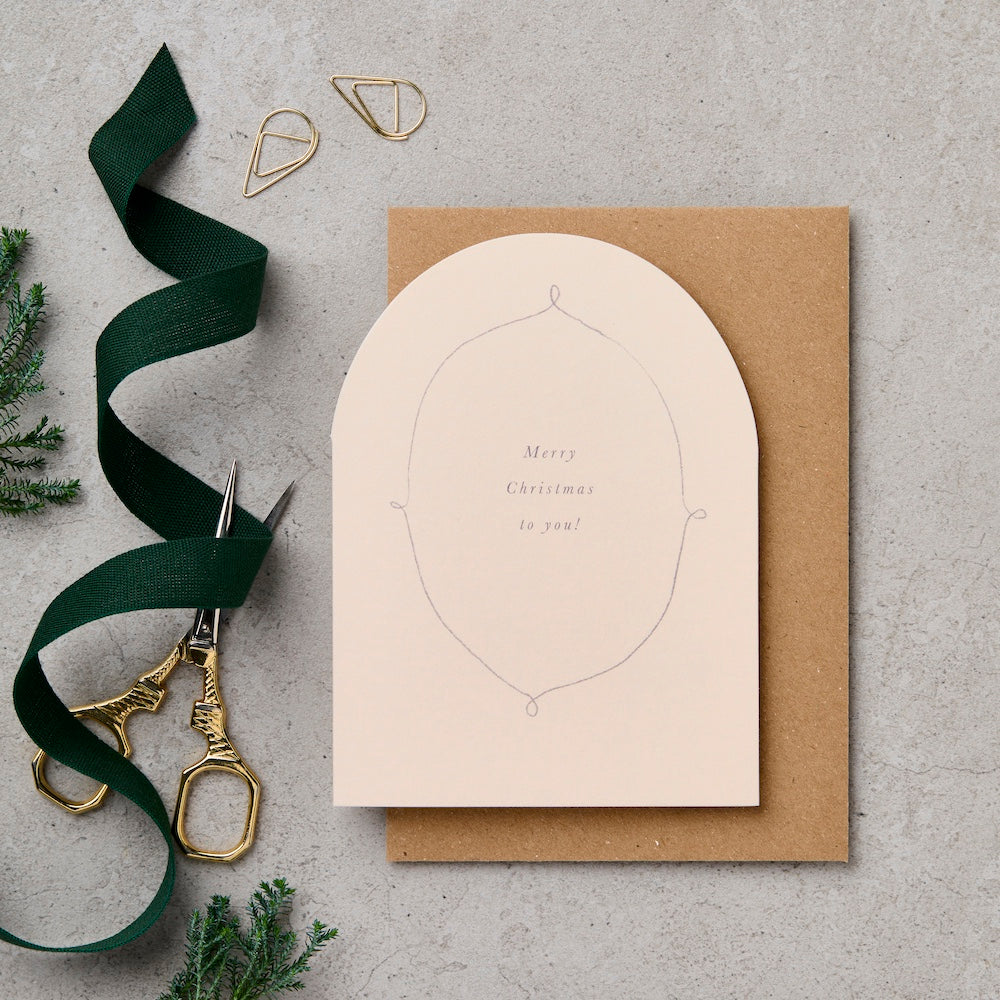 Arch Merry Christmas To You Card