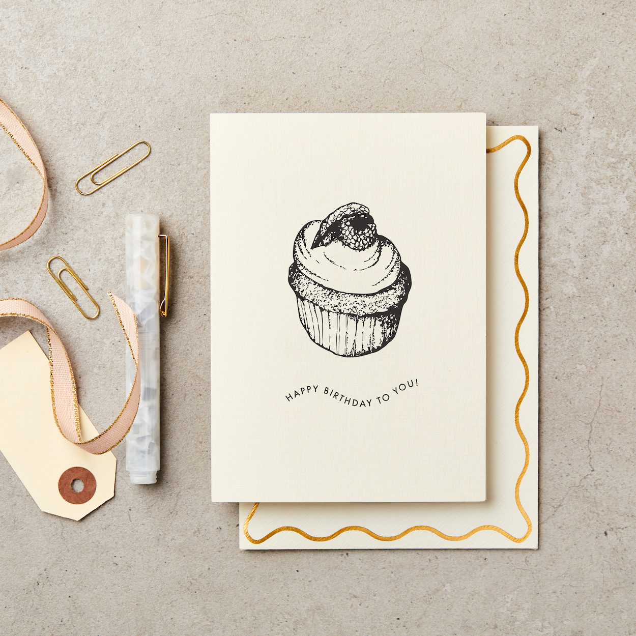 Cupcake Happy Birthday To You