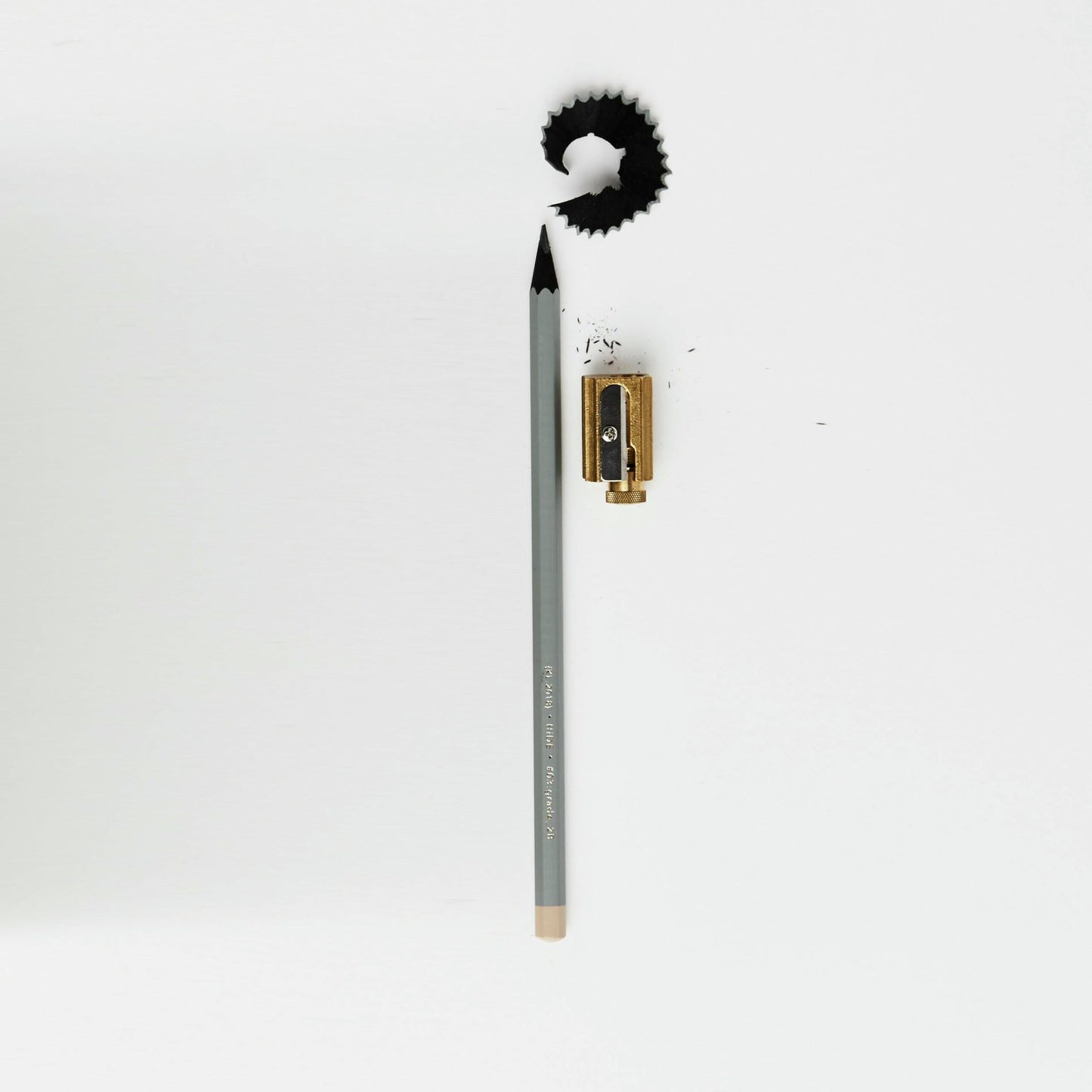 Pale Grey 2B Grade Single Pencil