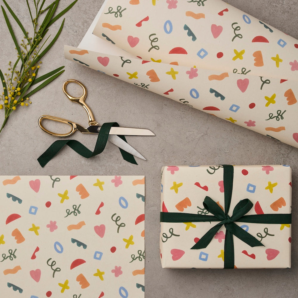 10 Sheets of Party Paper Wrapping Paper – luxury wrapping paper – Katie Leamon